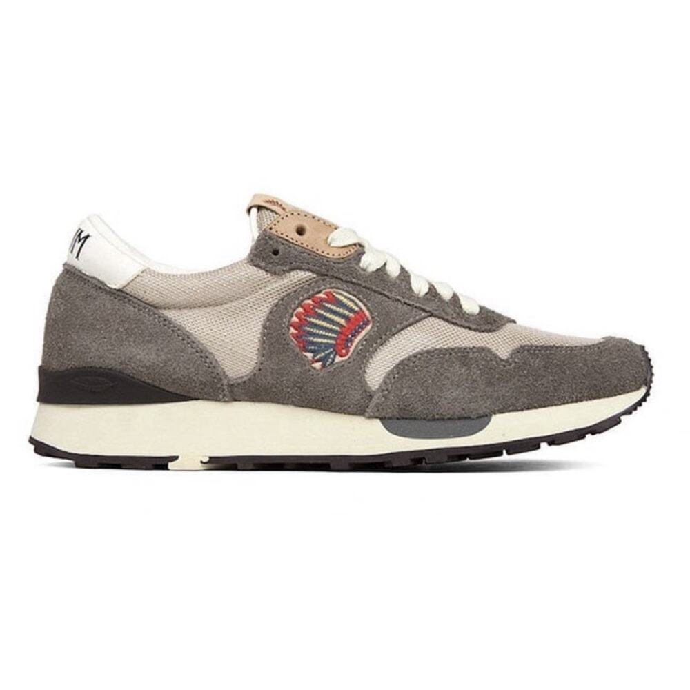 Visvim Roland Jogger US 11 Grey Suede Mesh Sneakers Vibram Sole Rare Vintage